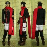 D.Gray-man 公式ファンブック 灰色ノ聖櫃 ラビ風 新団服 新作 ●コスプレ衣装