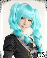 格安 VOCALOID 初音ミク風 メイコ 龍ノ啼ク箱庭拠リ ウィッグ