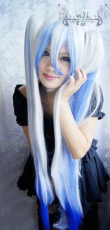 VOCALOIDシリーズ派生 雪ミク 通常 コスプレ 耐熱 ウィッグ