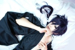 画像2: 薄桜鬼 斉藤一 着物 カレンダー 02 コスプレ 耐熱ウィッグ