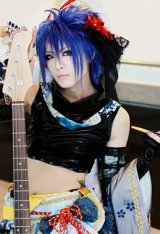 VOCALOID KAITO カイト 刹月華 コスプレ 耐熱ウィッグ