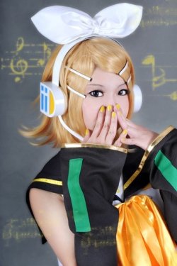 画像2: 格安 VOCALOID 鏡音リン風 06 コスプレ ウィッグ