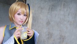 画像2: 格安 VOCALOID 亜種 亜北ネル風 02 コスプレウィッグ