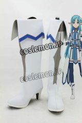 ソードアート・オンライン アスナ コスプレ靴 ブーツ