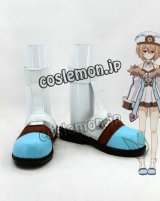 超次元ゲイム ネプテューヌ Blanc ブラン コスプレ靴 ブーツ