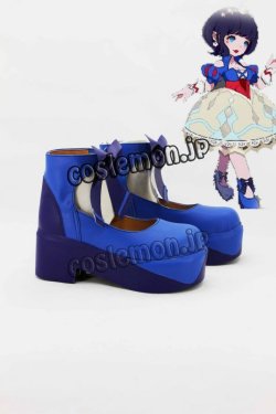 画像1: ハロウィン 白雪姫 プリンセス コスプレ靴 ブーツ