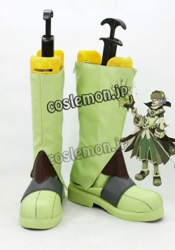 画像1: .hack//Link黄昏の騎士団 司風 .hack//Link コスプレ靴 ブーツ