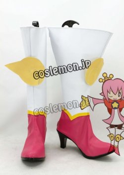 画像1: ぷよぷよフィーバーチュー! さかな王子風 コスプレ靴 ブーツ