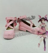 ラブライブ 矢澤にこ風 メイド コスプレ靴 ブーツ