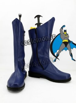 画像1: The Batman バットマン バットマン風 コスプレ靴 ブーツ