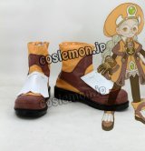 ドラゴンネスト Dragon Nest アカデミック風 コスプレ靴 ブーツ