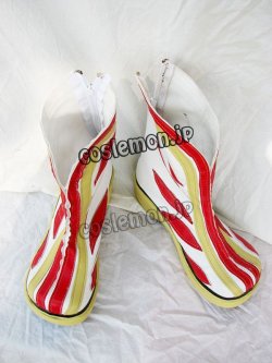 画像2: 真・三國無双 孫尚香風 コスプレ靴 ブーツ