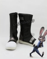 Zootopia ズートピア ジュディ・ホップス風 Judy Hopps コスプレ靴 ブーツ