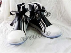 画像1: ファイナルファンタジー VII ティファ・ロックハート風 コスプレ靴 ブーツ