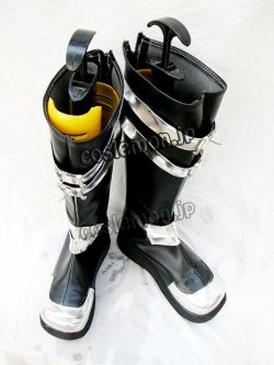 画像2: D.Gray－man 新団服 神田ユウ風 コスプレ靴 ブーツ