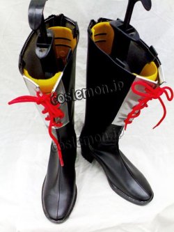 画像2: D.Gray-man ジャスデロ ビット風 コスプレ靴 ブーツ