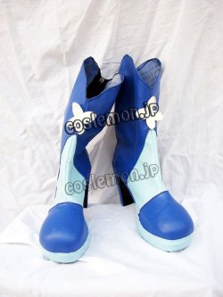 画像1: プリキュア Cure aqua 水無月かれん風 コスプレ靴 ブーツ