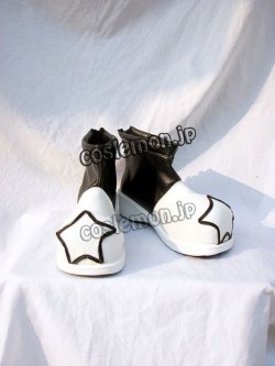画像1: ソウルイーターSOUL EATER black star風 コスプレ靴 ブーツ