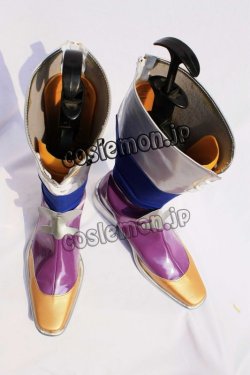 画像2: ファイナルファンタジーV バーズ風 コスプレ靴 ブーツ 