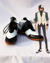 TIGER & BUNNY 鏑木・T・虎徹風 Wild Tiger ワイルドタイガー コスプレ靴 ブーツ 