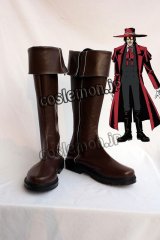 HELLSING ヘルシング アーカード風 コスプレ靴 ブーツ 