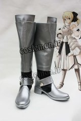 Fate/unlimited codes フェイト/アンリミテッドコード セイバー風 コスプレ靴 ブーツ