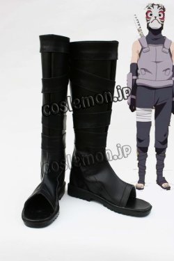 画像1: NARUTO -ナルト- 暗部風 あんぶ 暗殺戦術特殊部隊 コスプレ靴 ブーツ