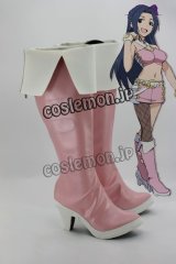 アイドルマスター 三浦あずさ風 コスプレ靴 ブーツ