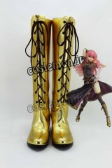 VOCALOID 巡音ルカ風 Luka 03 コスプレ靴 ブーツ