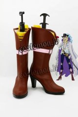 ONE PIECE ワンピース 白馬のキャベンディッシュ風 コスプレ靴 ブーツ