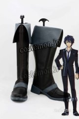 ブラック・ブレット BLACK BULLET 里見蓮太郎風 さとみれんたろう コスプレ靴 ブーツ