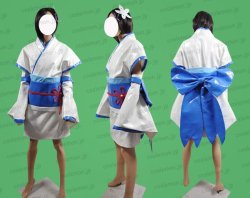 画像1: Re：ゼロから始める異世界生活 レム風 エナメル製 ●コスプレ衣装