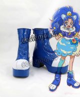 キラキラ☆プリキュアアラモード KIRAKIRA ☆ PRECURE A LA MODE 立神あおい風 たてがみあおいキュアジェラート コスプレ靴 ブーツ