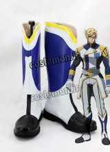 鉄血のオルフェンズ マクギリス・ファリド風 McGillis Fareed コスプレ靴 ブーツ