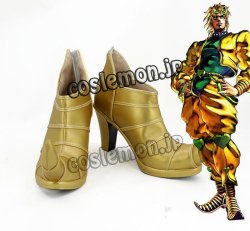 画像1: ジョジョの奇妙な冒険 Part3 スターダストクルセイダース DIO ディオ風 コスプレ靴 ブーツ