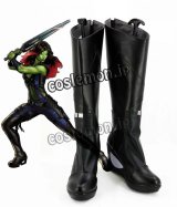 ガーディアンズ・オブ・ギャラクシー Guardians of the Galaxy ガモーラ風 Gamora コスプレ靴 ブーツ