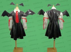 画像1: 東方Project 小悪魔風 エナメル製 セット ●コスプレ衣装