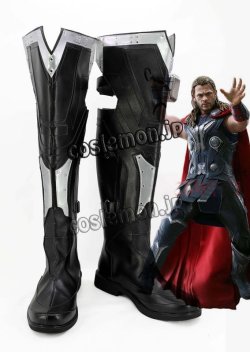 画像1: アベンジャーズ Marvel's The Avengers ソー風 コスプレ靴 ブーツ