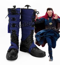 画像1: Doctor Strange Dr.ストレンジ ドクター・ストレンジ風 戦闘服 コスプレ靴 ブーツ