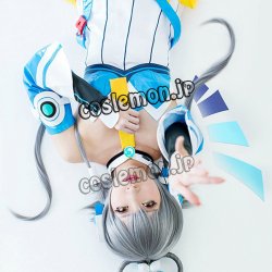 画像1: VOCALOID ボーカロイド 洛天依風 ルオ・テンイ コスプレウィッグ