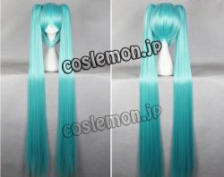 画像1: VOCALOID ボーカロイド 初音ミク風 MIKU コスプレウィッグ