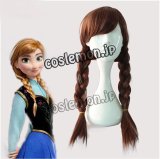 ハロウィン アナと雪の女王 Frozen アナ風 Anna コスプレウィッグ