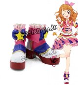 アイカツ!アイカツスターズ! 3rd 大空あかり風 コスプレ靴 ブーツ