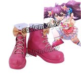 バトルガール ハイスクール 粒咲あんこ風 コスプレ靴 ブーツ