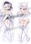 画像1: アズールレーン ビリビリ動画 艦B 艦娘 イラストリアス風 航空母艦 ドレス 02 ●等身大 抱き枕カバー (1)