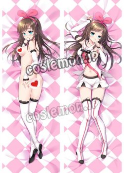 画像1: Kizuna Ai スーパーAI キズナアイ アイちゃん風 05 ●等身大 抱き枕カバー