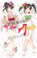 Love Live! ラブライブ! 矢澤にこ風 浴衣&夏色えがおで ●等身大 抱き枕カバー