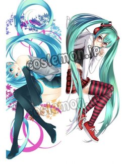 画像1: VOCALOID ボーカロイド 初音ミク風 Miku Project DIVA 03 ●等身大 抱き枕カバー