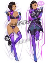 オーバーウォッチ Overwatch ソンブラ風 Sombra 02 ●等身大 抱き枕カバー