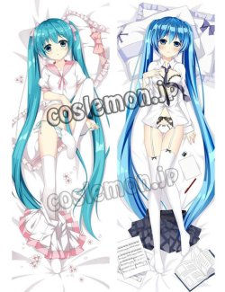 画像1: VOCALOID ボーカロイド 初音ミク風 11 ●等身大 抱き枕カバー